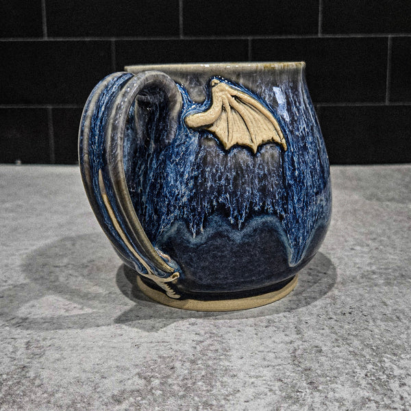 Dragon Wing Mug (Blue & White)